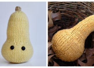 Butternut Squash Free Knitting Pattern