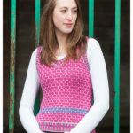 Kali Mosaic Pullover Vest Free Knitting Pattern