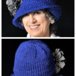 1920’s Style Winter Cloche Free Knitting Pattern