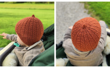 Little Pumpkin Hat Free Knitting Pattern