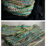 Stash Busting Scrappy Cowl Free Knitting Pattern