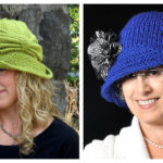 Vintage Style Cloche Free Knitting Pattern