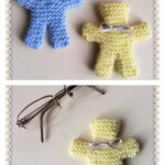 Tiny Ted Free Knitting Pattern