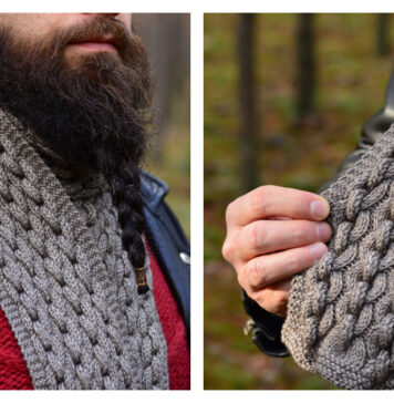 Chained Up Scarf Free Knitting Pattern