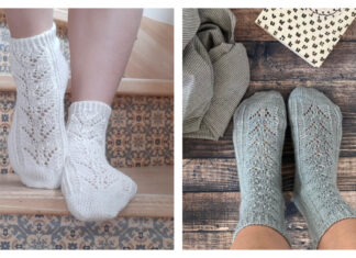 Lily Socks Free Knitting Pattern