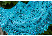 Megadahlia Leaf Lace Doily Free Knitting Pattern