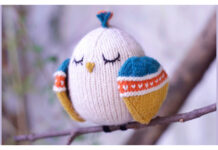 The Happy Bird Lily Free Knitting Pattern