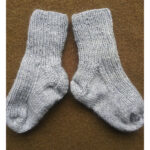 Basic Toddler Socks Free Knitting Pattern