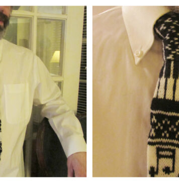 Musica Tie Free Knitting Pattern