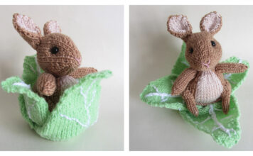 Rabbit in the Lettuce Patch Knitting Pattern