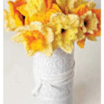 Daffodils Free Knitting Pattern