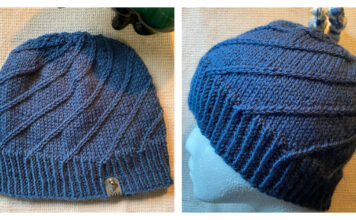 Twist & Shout Hat Beanie Free Knitting Pattern