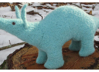 Antoine the Aardvark Free Knitting Pattern