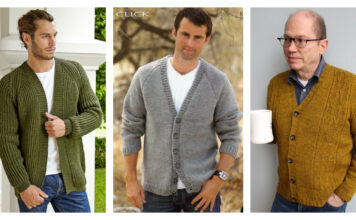 Men's Cardigan Knitting Patterns