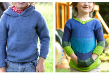 10+ Kangaroo Pocket Kids Sweater Knitting Patterns