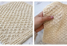 Double Moss Dishcloth Free Knitting Pattern
