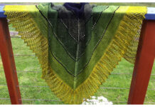 Transition Stashbuster Shawl Free Knitting Pattern