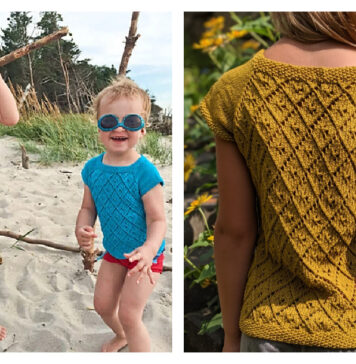 Westwind Kids Tee Free Knitting Pattern