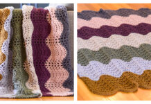 Fall Horizons Throw Blanket Free Knitting Pattern