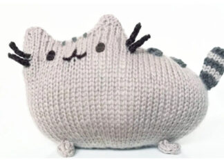 Pusheen Cat Toy Free Knitting Pattern