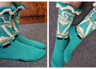 Witch's Sylph Socks Free Knitting Pattern