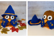 Wizard Owl Free Knitting Pattern