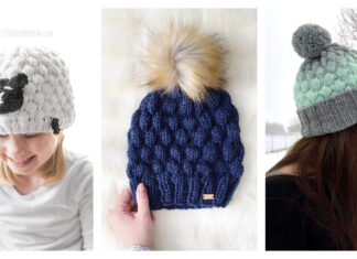 Bubble Hat Knitting Patterns