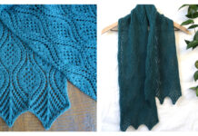 Delta Scarf Free Knitting Pattern