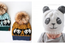 Panda Hat Knitting Patterns