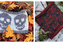 Spooky Skull Cowl Knitting Patterns