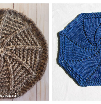 The Swirling Hot Pad Free Knitting Patterns