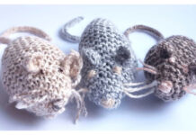 Three Little Mice Free Knitting Pattern