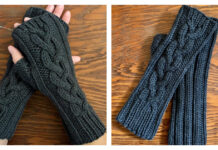 Westward Mitts Free Knitting Pattern