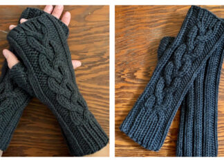 Westward Mitts Free Knitting Pattern