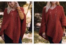 Harvest Poncho Free Knitting Pattern