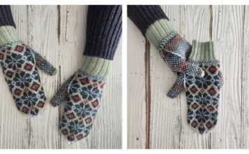 Hibernus Mittens Free Knitting Pattern