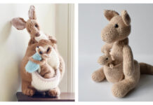 Kangaroo Toy Knitting Patterns