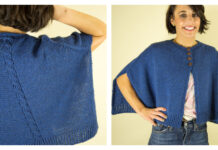 Leotie Poncho Free Knitting Pattern