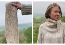 Meadow Scarf Free Knitting Pattern