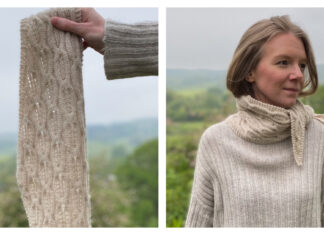 Meadow Scarf Free Knitting Pattern