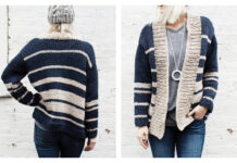 Oxford Boyfriend Cardigan Free Knitting Pattern