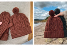 Severnside Mitts and Hat Set Free Knitting Pattern