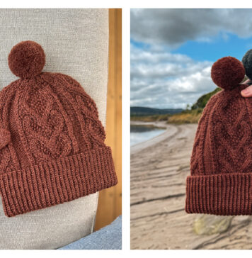 Severnside Mitts and Hat Set Free Knitting Pattern