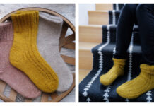 The Indoorsy Socks Free Knitting Pattern