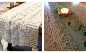 10+ Table Runner Knitting Patterns