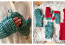 Bayside Mitts Free Knitting Pattern