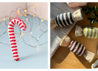 Christmas Candy Knitting Patterns