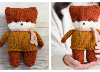 Easy Fox Free Knitting Pattern