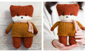 Easy Fox Free Knitting Pattern