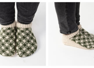 Fireside Loafer Free Knitting Pattern